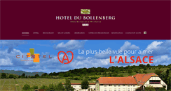Desktop Screenshot of hoteldubollenberg.com